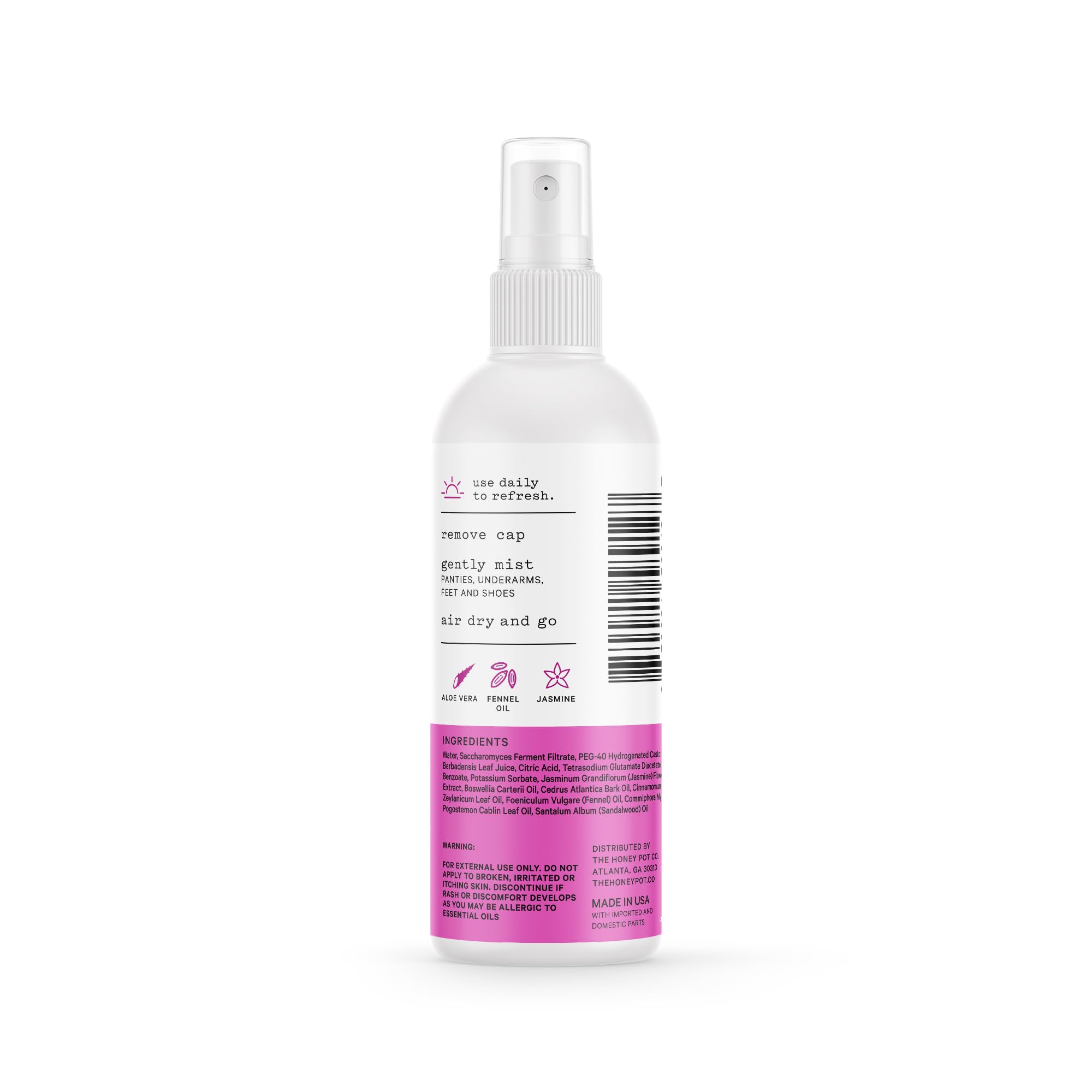 The Honey Pot Company - Refreshing and Restorative Panty and Body Plant-Derived Deodorant Spray The Honey Pot Company Au supplements