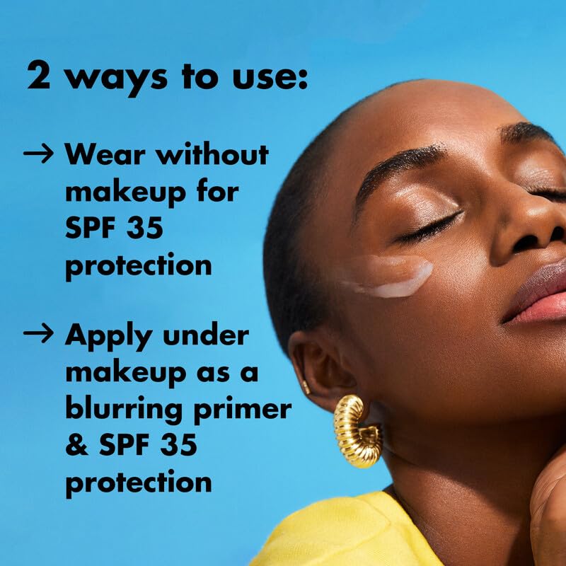 e.l.f. SKIN Suntouchable Invisible SPF 35, Lightweight, Gel-based Sunscreen For A Smooth Complexion, Doubles As A Makeup Primer