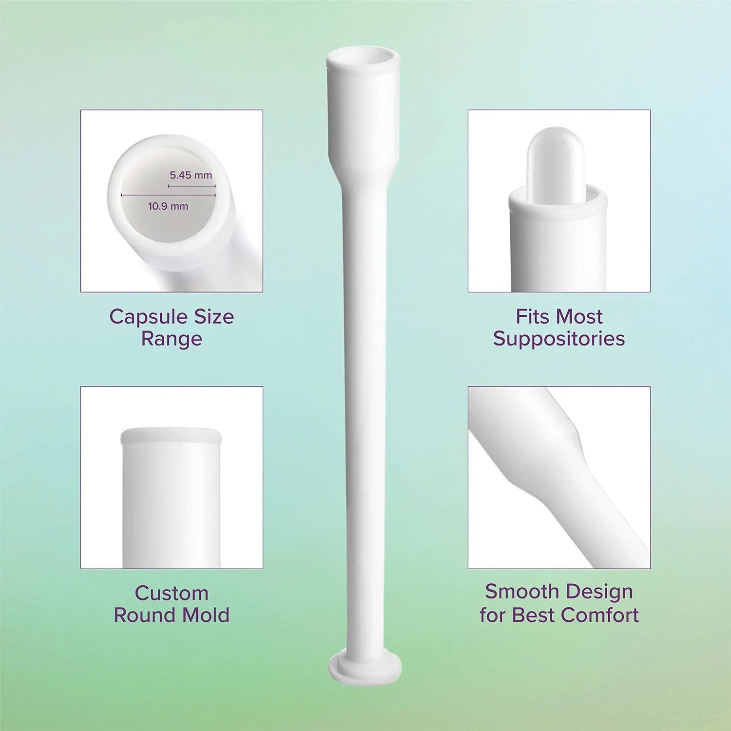 Intimate Rose 15 Count Vaginal Suppository Applicator - Fits Most Boric Acid Suppositories & Vaginal Intimate Rose Au supplements