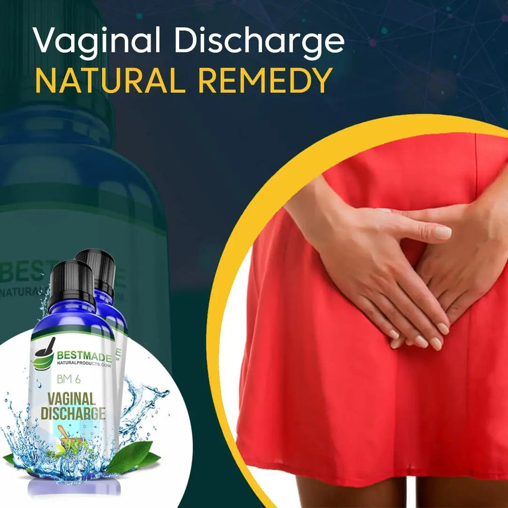 Vaginal Discharge BM6 - Natural Remedy for Leucorrhea, Unusual Vaginal Discharge & Odor, Helps Relieve Bestmade Naturalproducts.com Au supplements