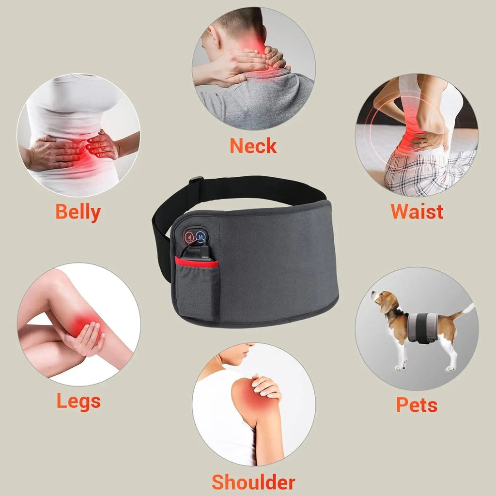 Comfytemp Red Light Therapy Belt, Cordless Infrared Red Light Therapy for Body Device, Wearable Red Comfytemp Au supplements