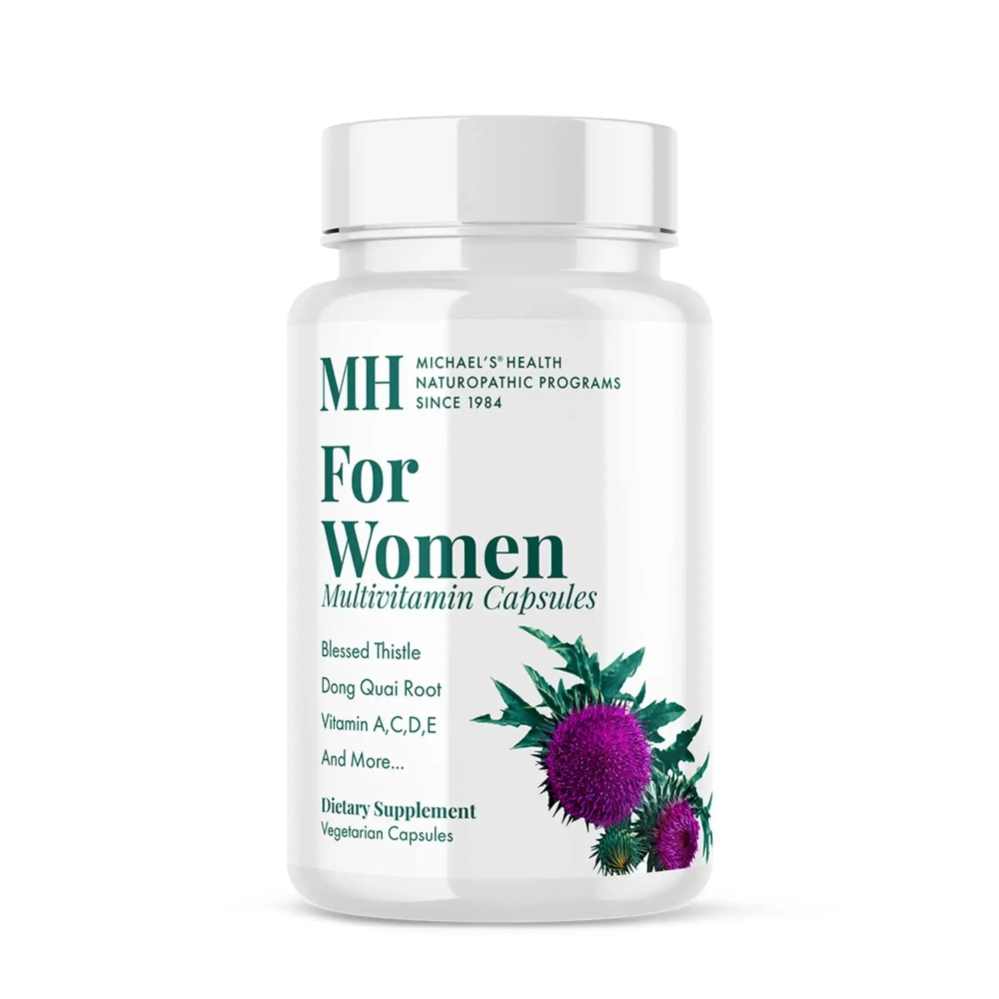 MICHAEL'S Health Naturopathic Programs for Women Multivitamin ? 90 Vegetarian Capsules ? Support for Energy, Hair, Skin and Nails ? 30 Servings MICHAEL'S Au supplements
