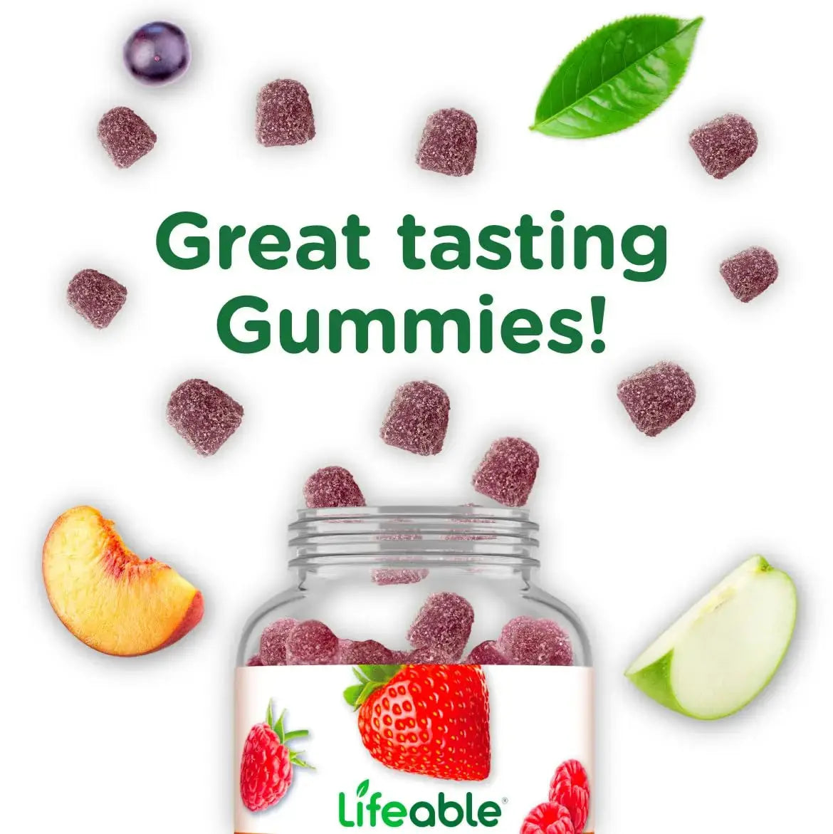 Lifeable Sugar Free Womens Multivitamin Gummy | with Iron and 18 Essential Vitamins and Minerals | Great Tasting Multivitamin Lifeable Au supplements