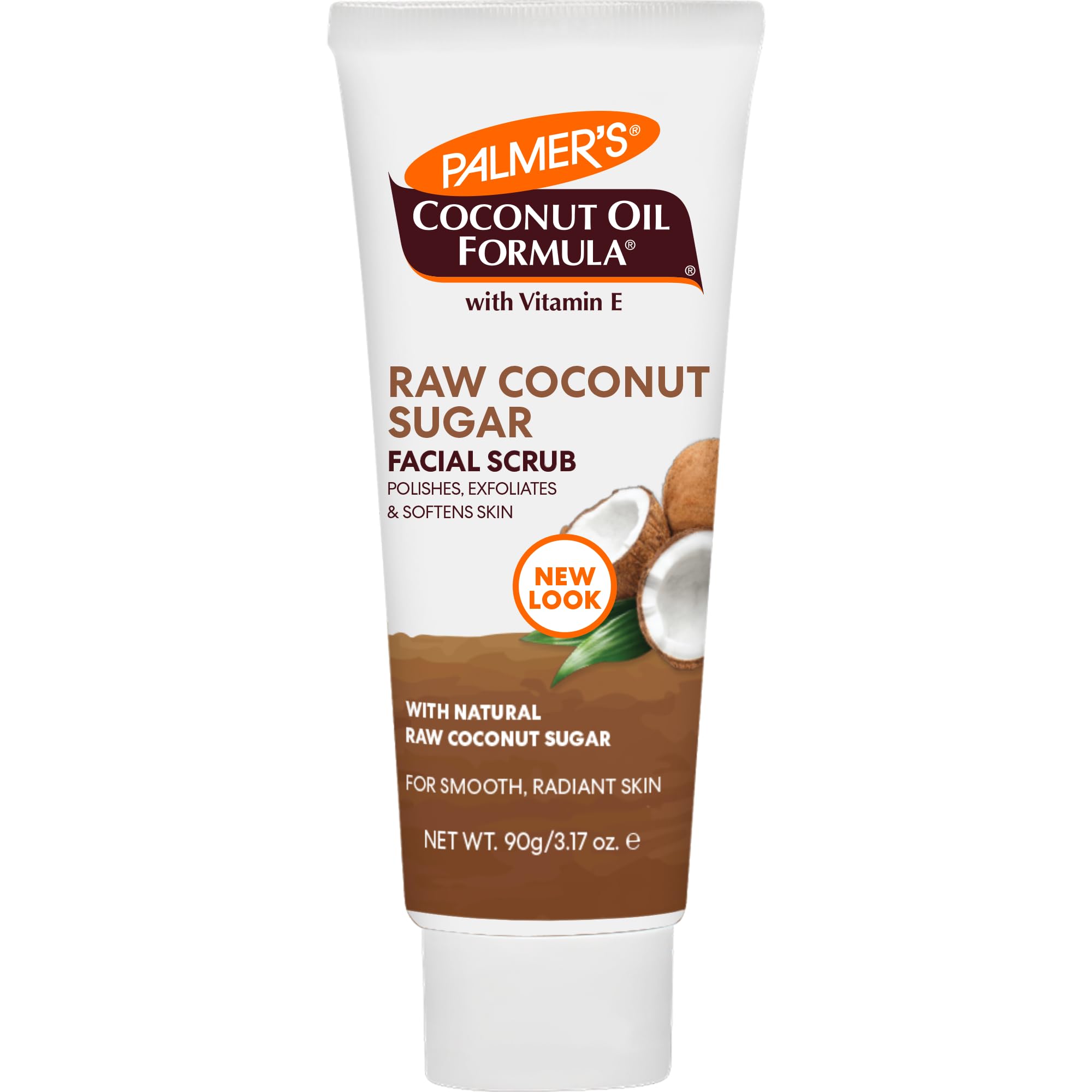 Palmer's Coconut Oil Formula Coconut Sugar Facial Scrub Exfoliator, Face Scrub to Gently