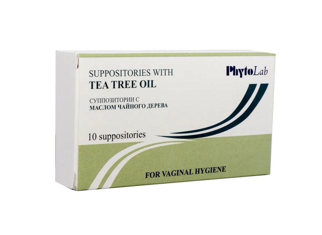 Suppositories with Tea Tree Oil (10 pcs) by PhytoLab My Store Au supplements