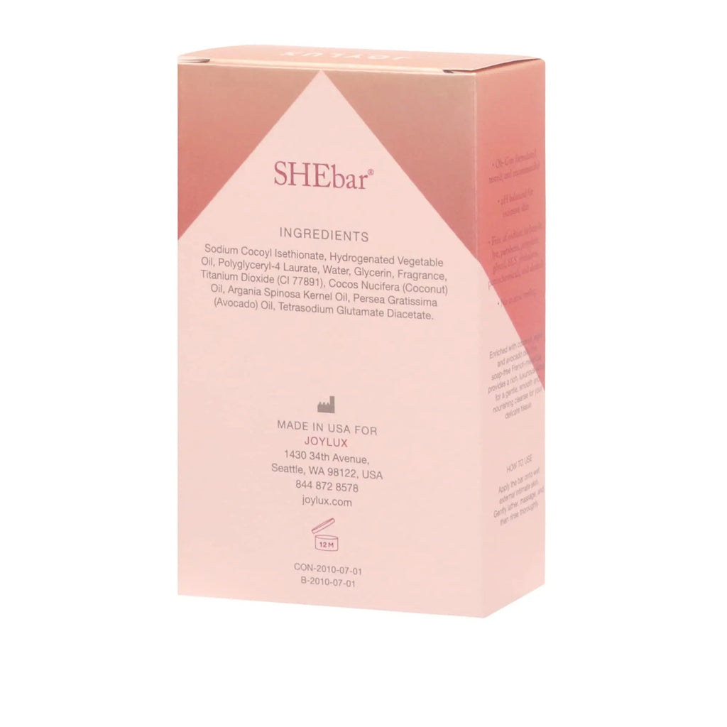 Joylux - SHEbar, Feminine Cleansing Bar, Yoni Bar, pH-Balanced Formula, Clean & Gentle Ingredients Joylux Au supplements