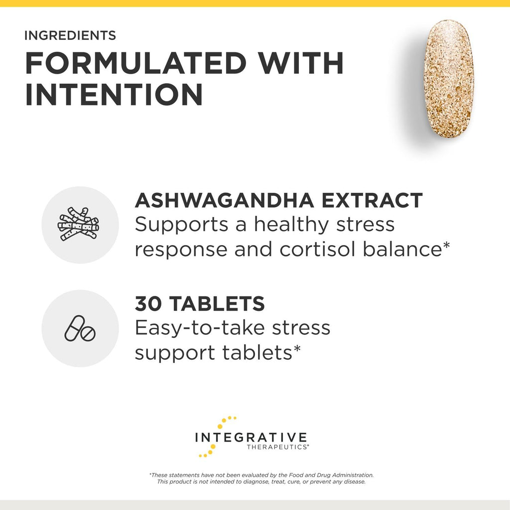 Integrative Therapeutics Cortisol Manager - Balance Cortisol & Support Relaxation for Restful Sleep* - Includes Ashwagandha & L-Theanine for Confidence with Less Stress