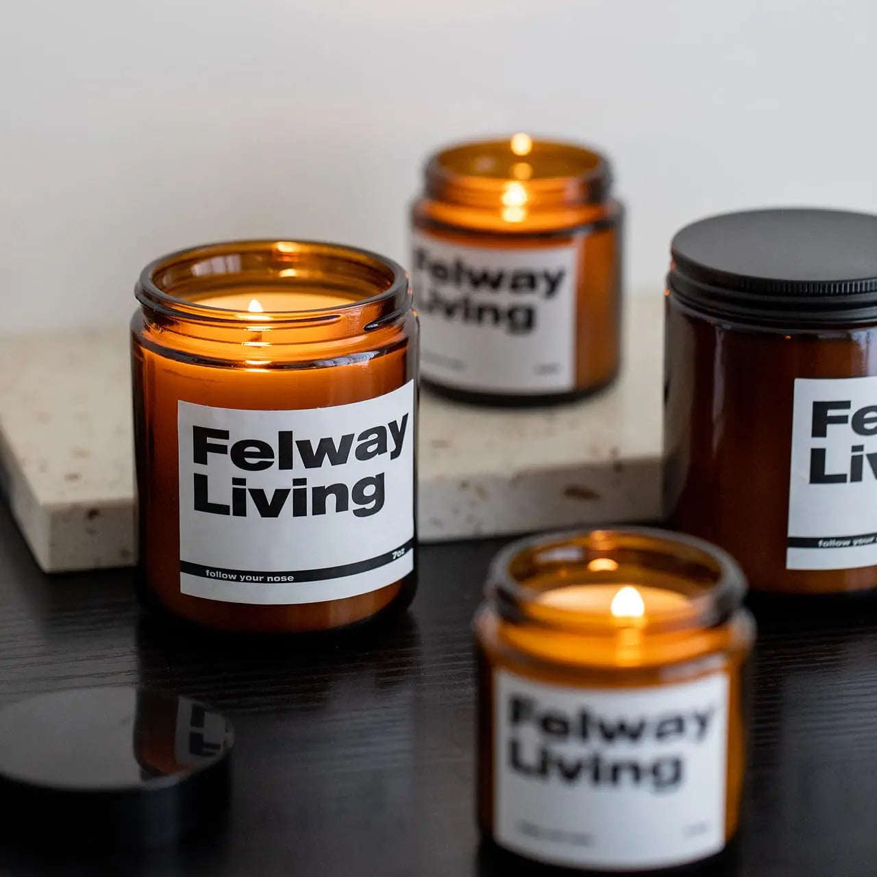 FELWAY Vanilla Scented Candle, Organic Soy Candle for Home Scented, 7 oz Long Lasting, Gift for Women's FELWAY Au supplements