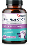Probiotics for Women-Men-Kids Digestive Health, Prebiotics and Probiotics for Women NATURE TARGET Au supplements