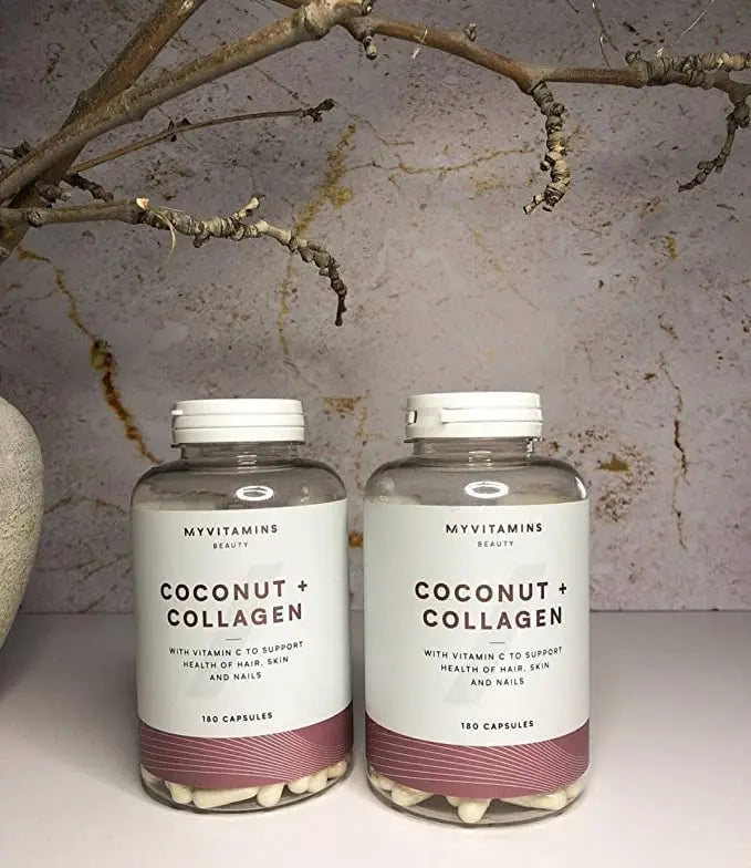 Coconut + Collagen (180 Capsules) - Myvitamins MyVitamins Au supplements