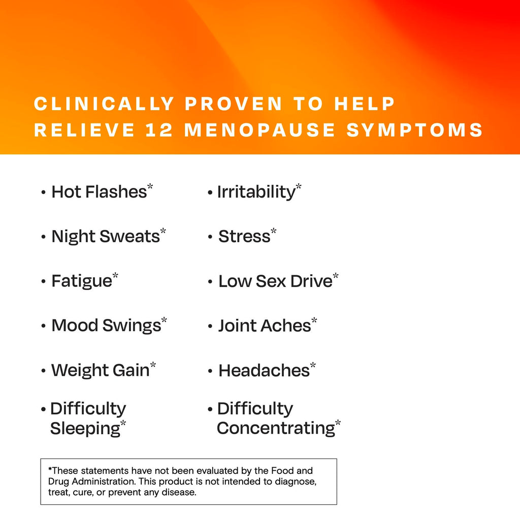Amberen Menopause Supplement for Women, 60 Capsules, Clinically Proven, Helps Support Hormone Balance, Helps Relieve 12 Menopause Symptoms: Hot Flashes, Night Sweats, Mood Swings and More Amberen Au supplements