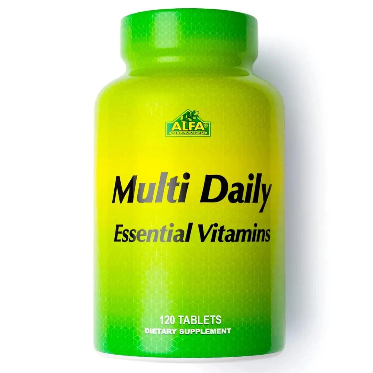 ALFA VITAMINS Multi Daily Vitamins Essential Vitamins to Support The Immune System and Promote a Healthy Lifestyle - 120 Tablets ALFA VITAMINS Au supplements