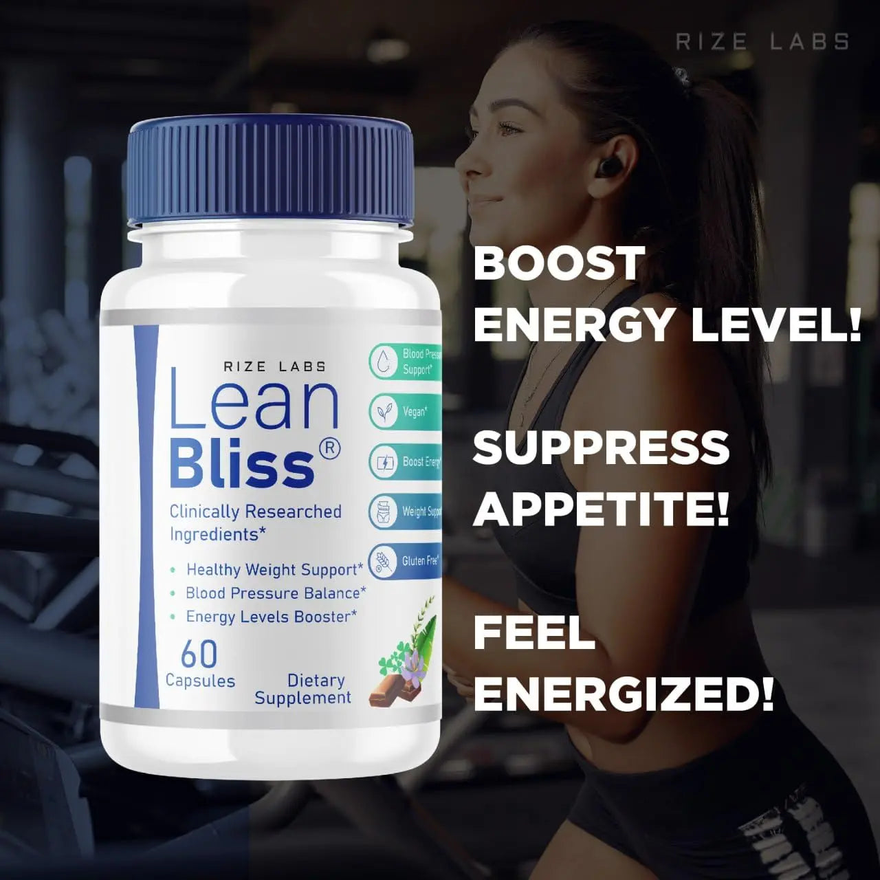 (2 Pack) Lean Bliss Weight Loss Pills, Lean Bliss Fat Burning Formula, LeanBliss Advanced rize labs Au supplements