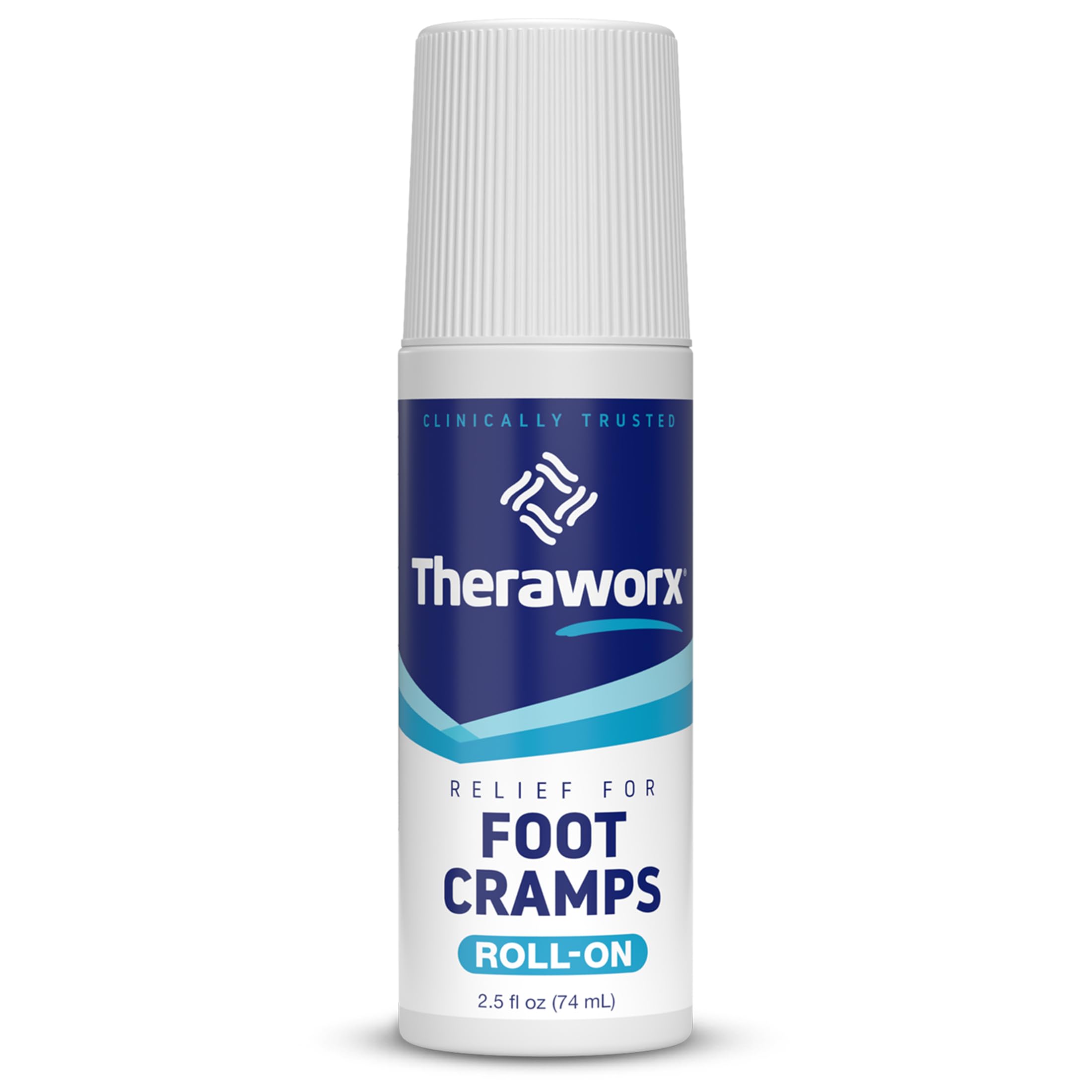 Theraworx Relief for Foot Cramps, Fast-Acting Foot Cramp Relief Roll-On - 2.5 Oz - 1 Count Theraworx Au supplements