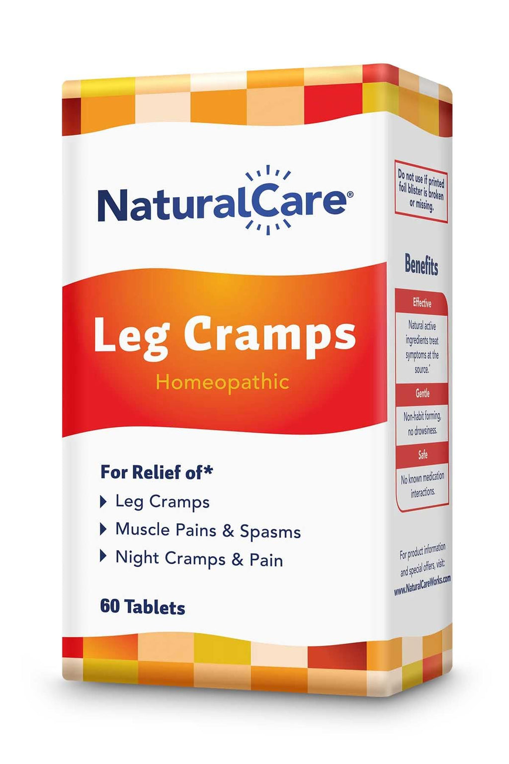 NaturalCare Leg Cramps, Homeopathic Tablets, 60ct | May Provide Support for Leg, Calf & Foot Cramps, Muscle Spasms & Pain Natra-Bio Au supplements