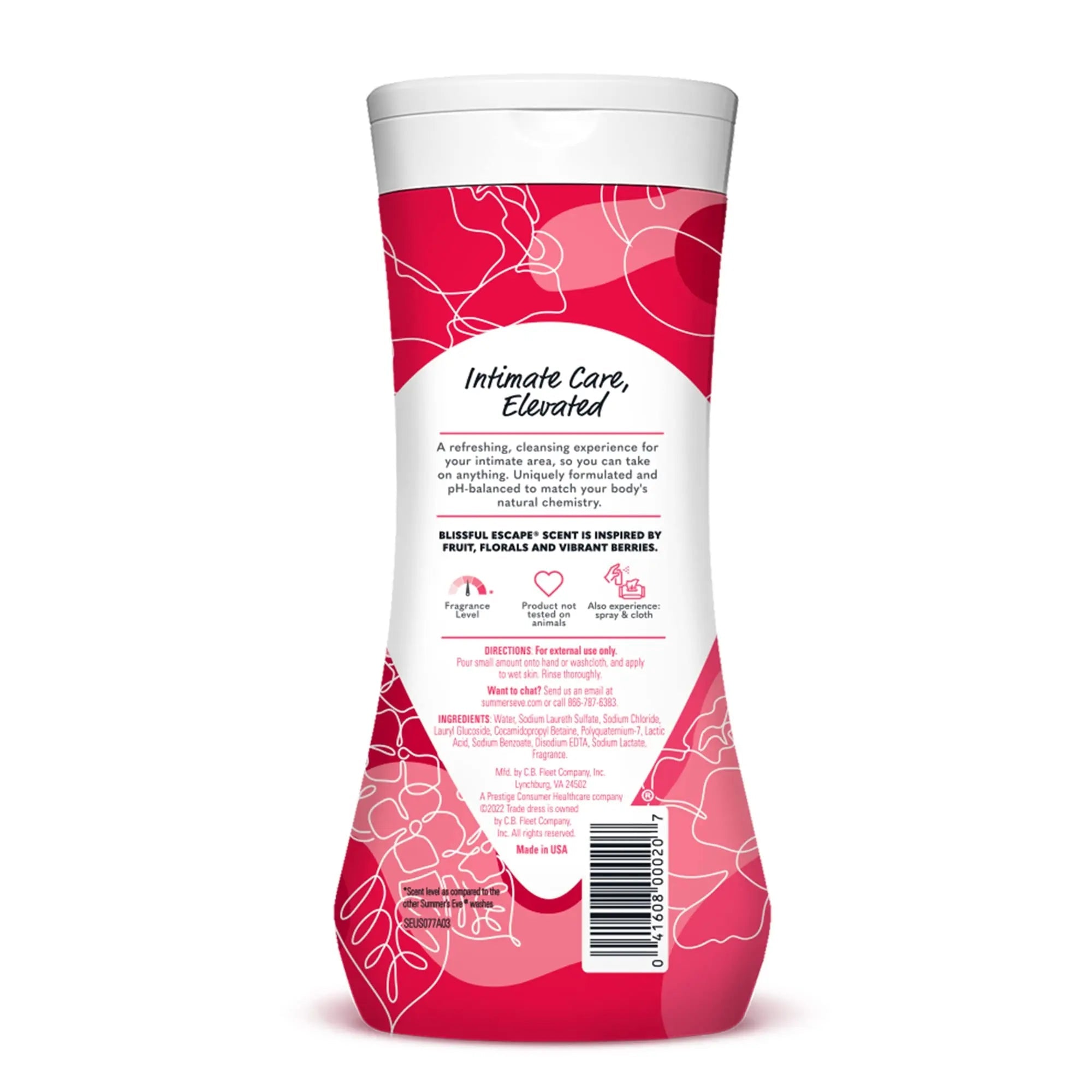 Summer's Eve Blissful Escape Daily Refreshing All Over Feminine Body Wash, Removes Odor Summer's Eve Au supplements