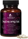 Menopause Supplements for Women - Complete Menopause Relief with Dong Quai & Black Cohosh - For Natural, Mild Hot Flash & Night Sweats - Hormone, Energy & Balance Support, Bottled in USA - 60 Capsules Nature's Nutrition Au supplements