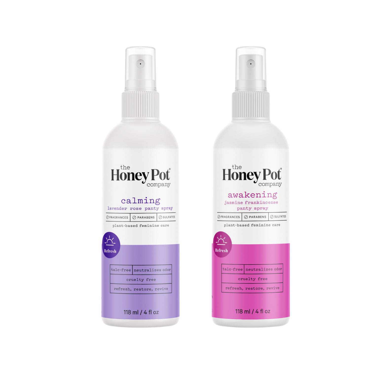 The Honey Pot Company - Refreshing and Restorative Panty and Body Plant-Derived Deodorant Spray The Honey Pot Company Au supplements