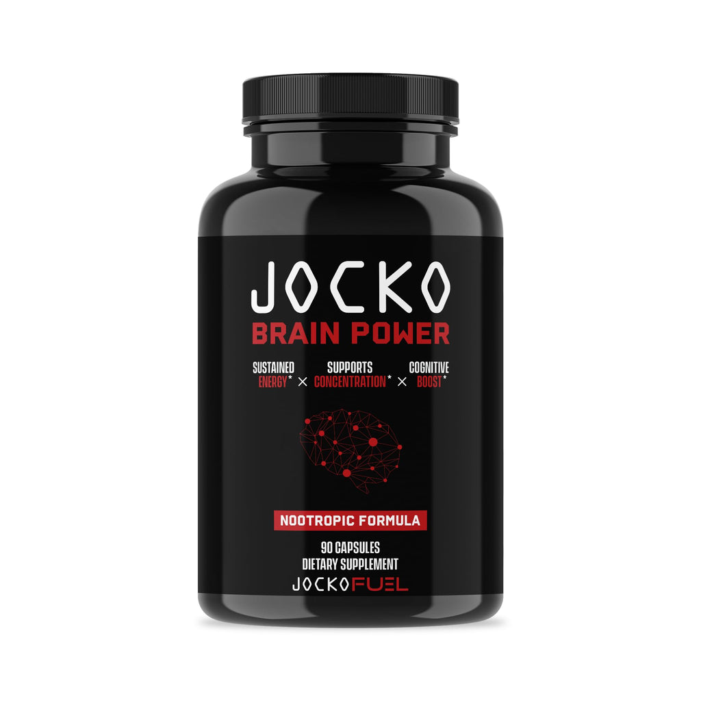 Jocko Fuel Brain Power - Nootropic Dietary Supplements for Memory & Focus wiht L Theanine, L Carnitine- Energy & Focus Supplement (90 Capsules) Jocko Fuel Au supplements