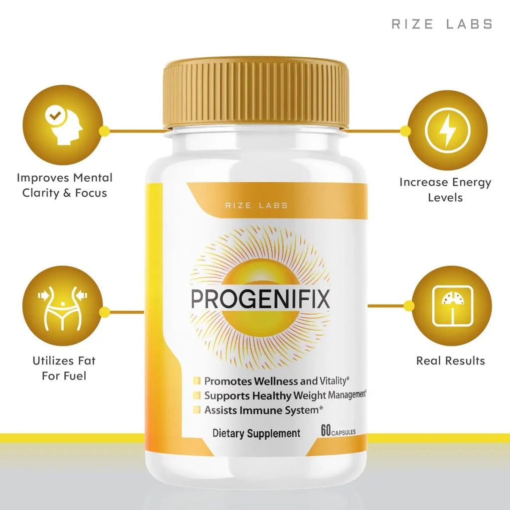 rize labs (2 Pack) Progenifix Weight Loss Supplement, Progenifix Capsules Total Body Wellness rize labs Au supplements
