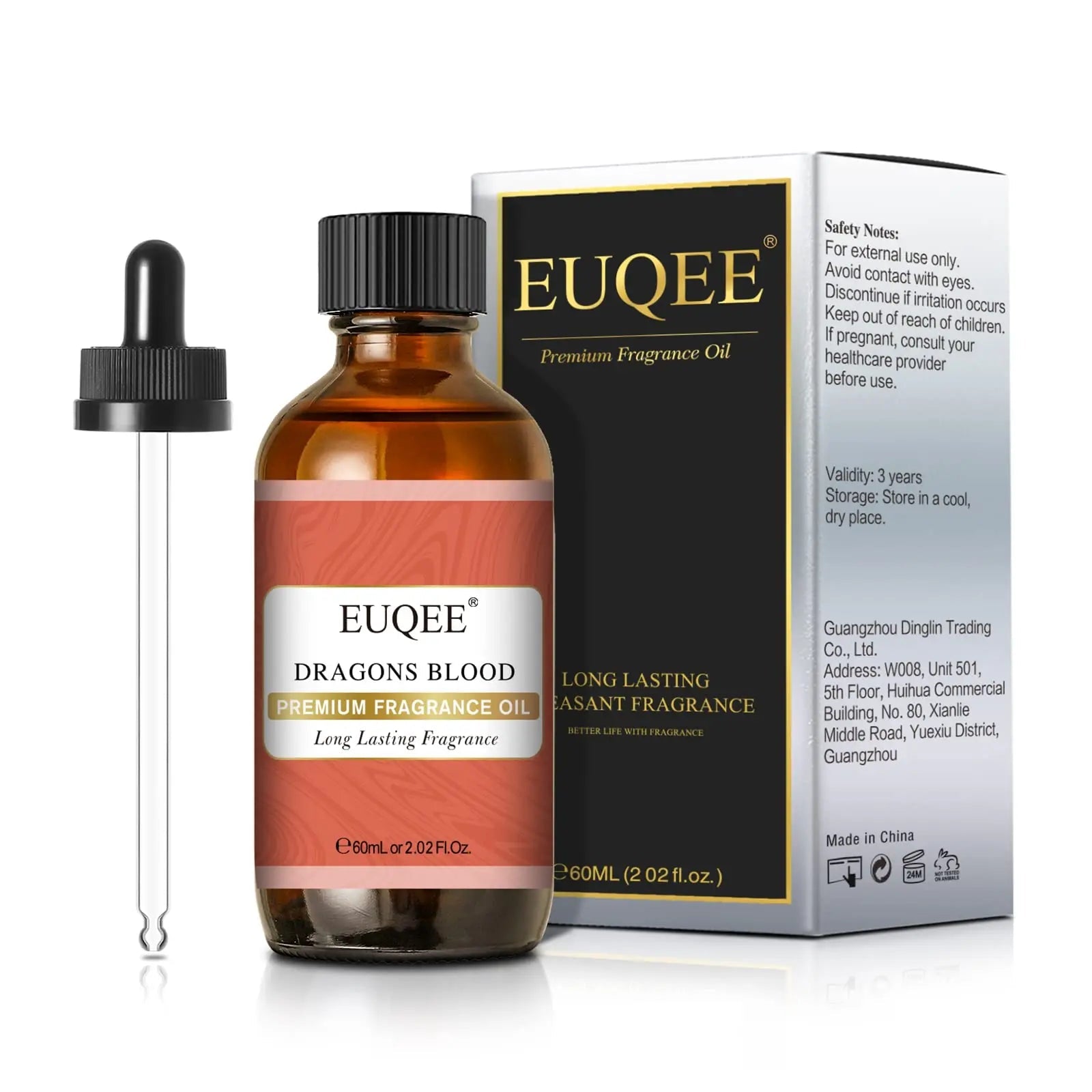 EUQEE Dragons Blood Fragrance Oils, 60ml Scent Essential Oils with Glass Dropper for Diffusers EUQEE Au supplements