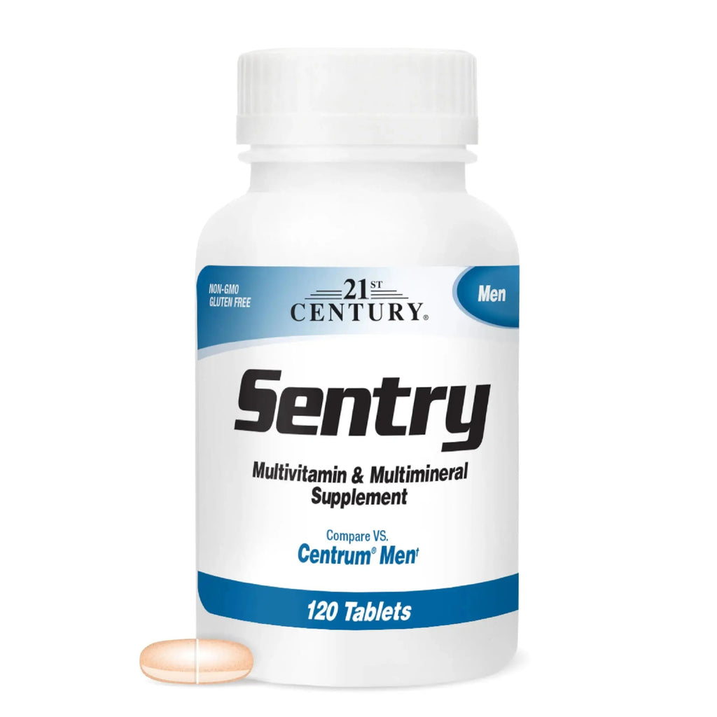 21st Century Sentry Men Multivitamin, 120 Count 21st Century Au supplements