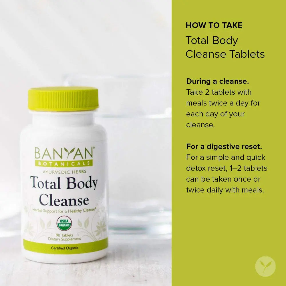 Banyan Botanicals Total Body Cleanse – Organic Detox Supplement with Amla & Manjistha Banyan Botanicals Au supplements