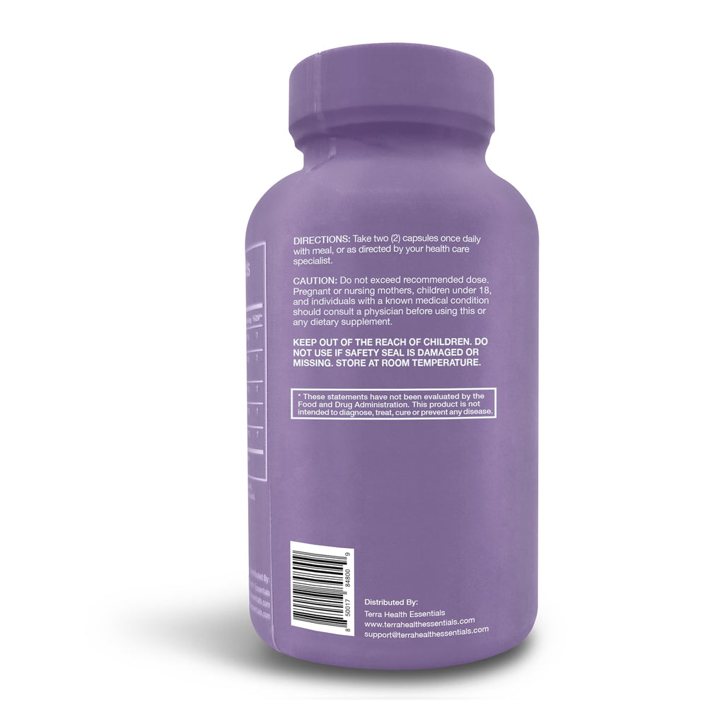 Terra Health Essentials Advanced Probiotics | 50 Billion CFU | Reduce Bloating & Gas, Immune Support | 30-Day Supply (60 Capsules) Terra Health Essentials Au supplements