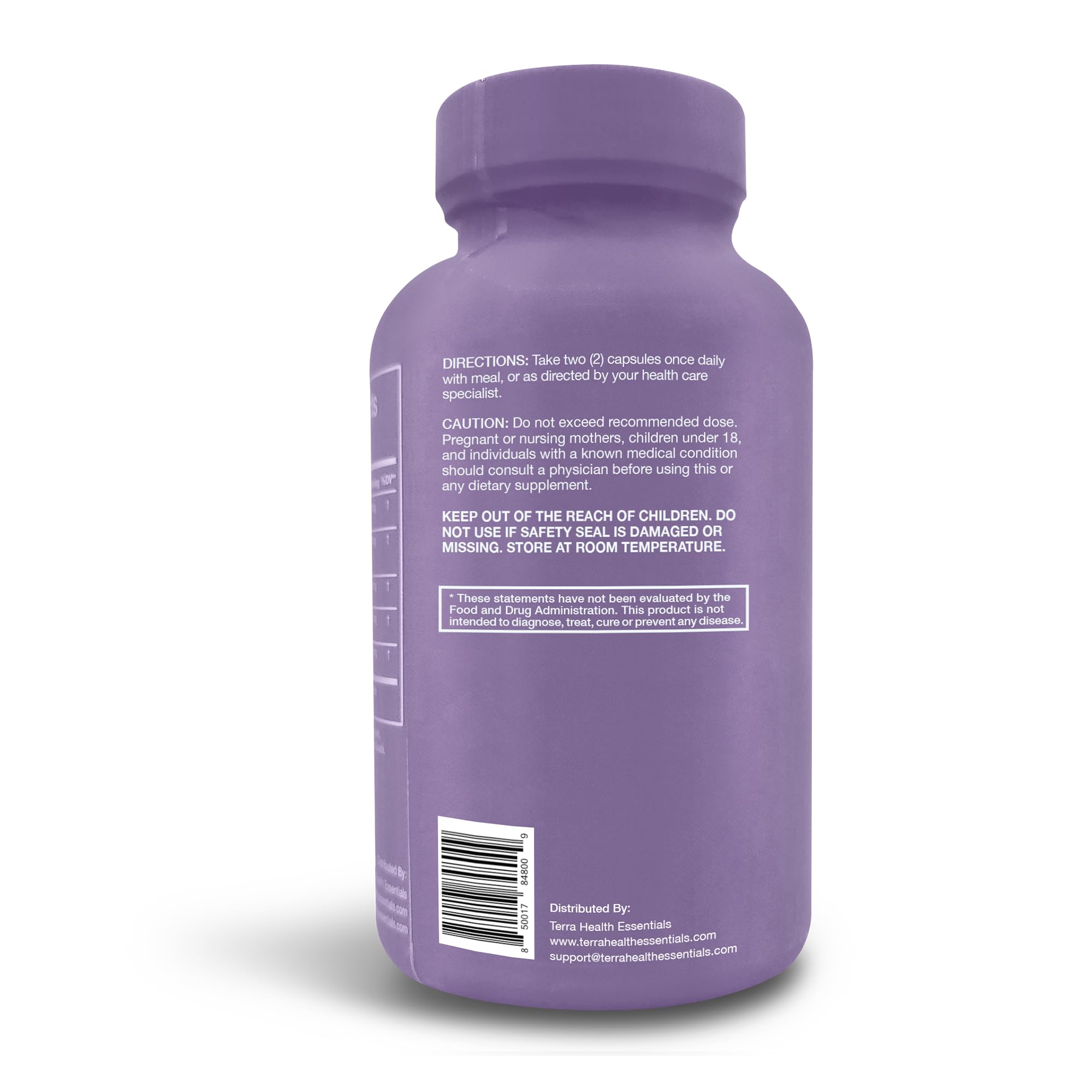 Terra Health Essentials Advanced Probiotics | 50 Billion CFU | Reduce Bloating & Gas, Immune Support | 30-Day Supply (60 Capsules) Terra Health Essentials Au supplements