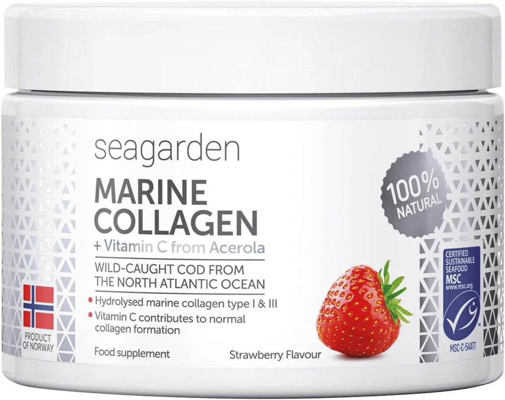 Seagarden Marine Collagen Powder + Vitamin C | Collagen Peptides Powder (Type I & III) SEAGARDEN Au supplements