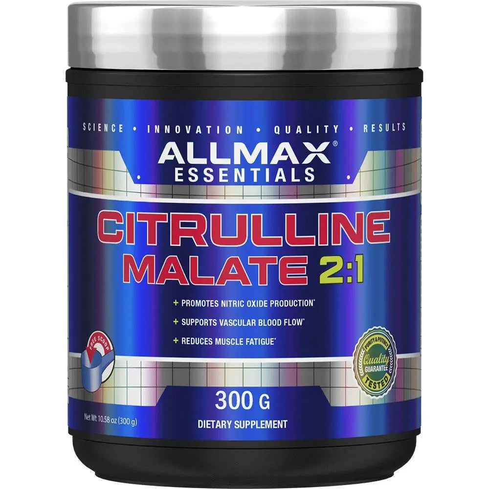 ALLMAX Essentials CITRULLINE MALATE 2:1 - 300 g Powder - Improves Endurance ALLMAX Nutrition Au supplements