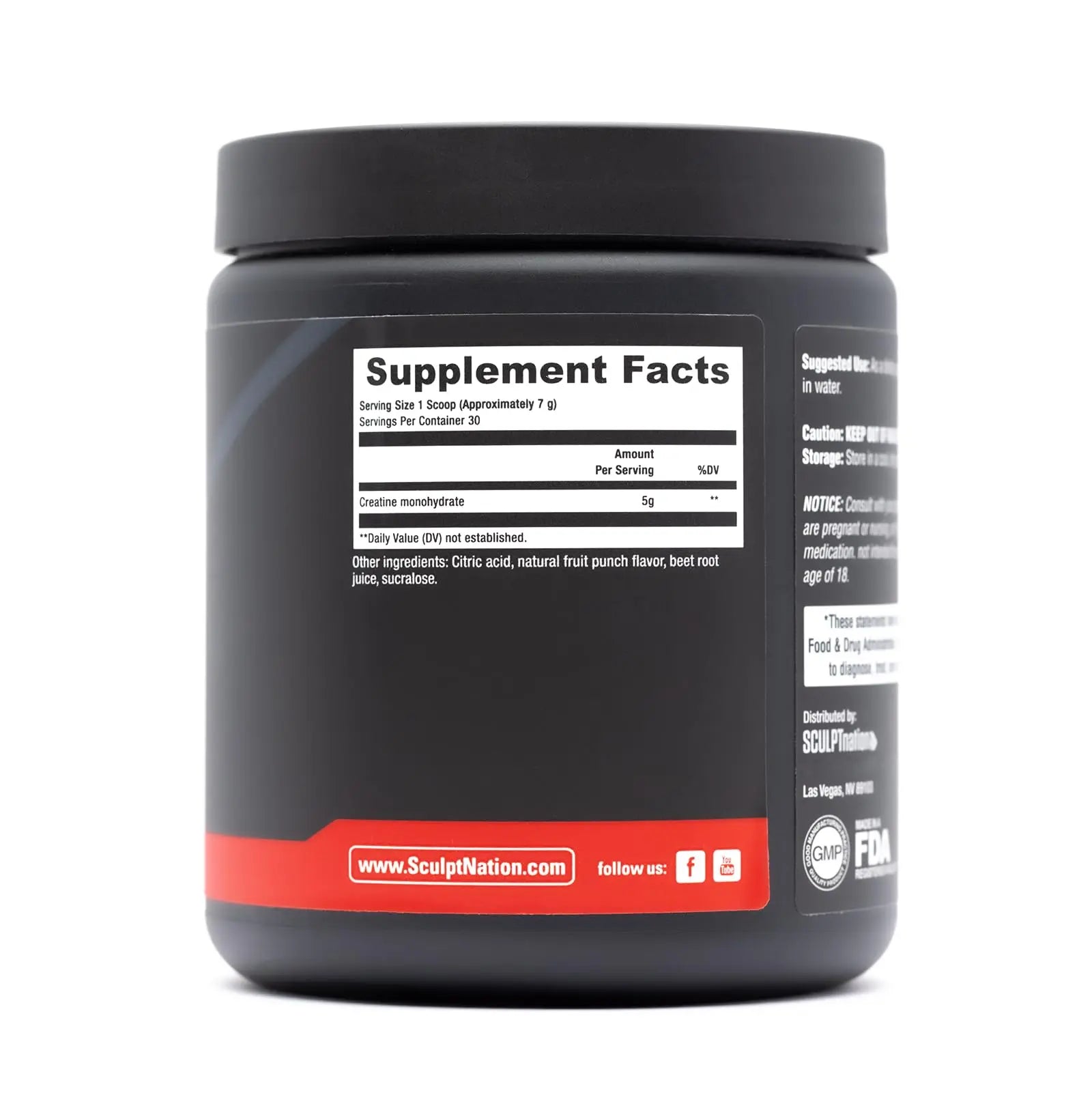 Sculpt Nation by V Shred Creatine - Premium Creatine Monohydrate Powder Sculpt Nation Au supplements