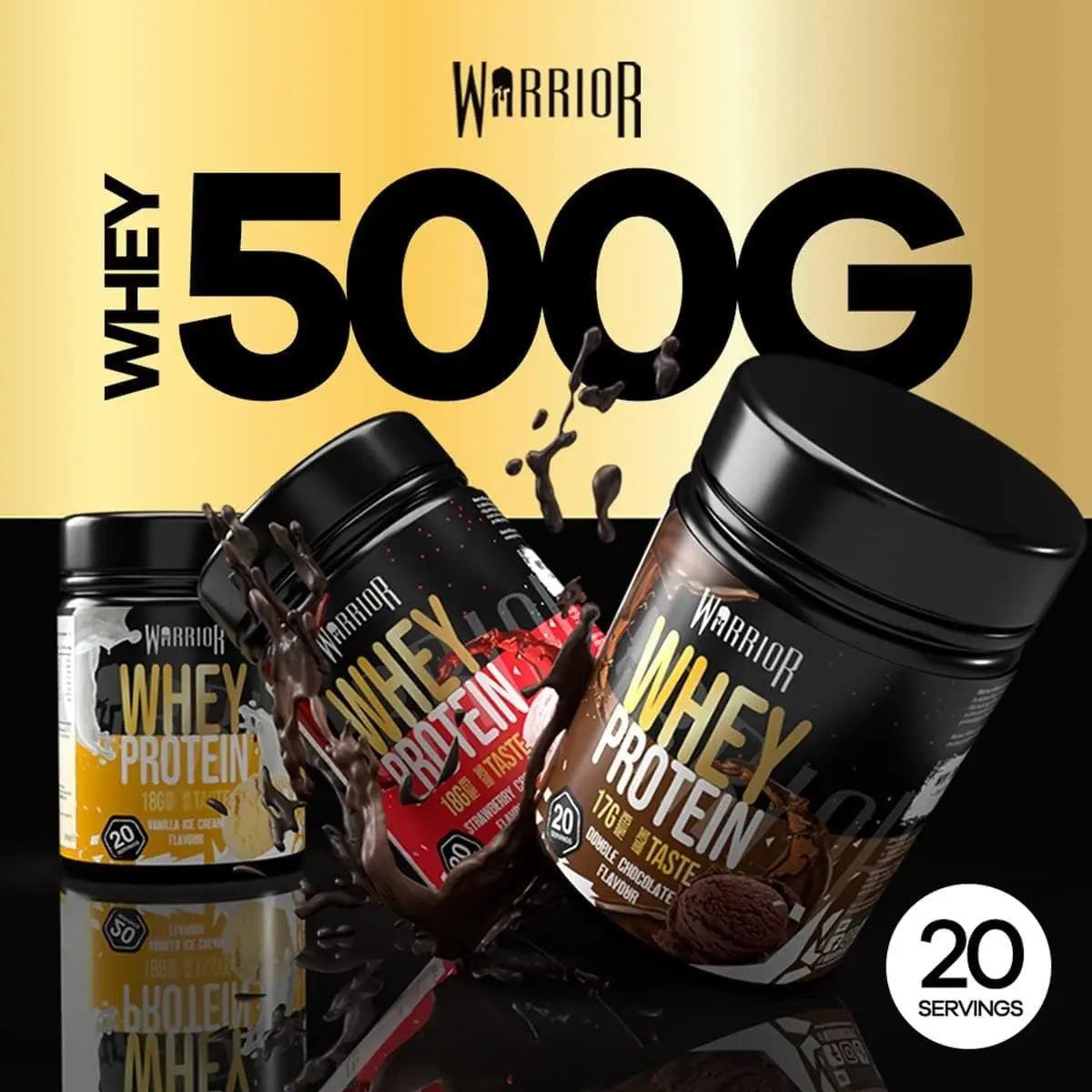Warrior Whey Protein Powder – Up to 36g* of Protein Per Shake – Low Sugar, and Low Carbs Warrior Au supplements