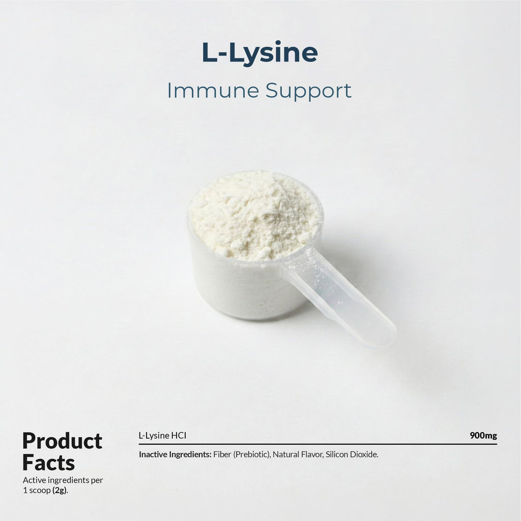 L-Lysine Supplement for Cats 900mg/scoop - Cat Supplement for Sneezing and Runny Nose, Cold, Immune Support, Eye Function