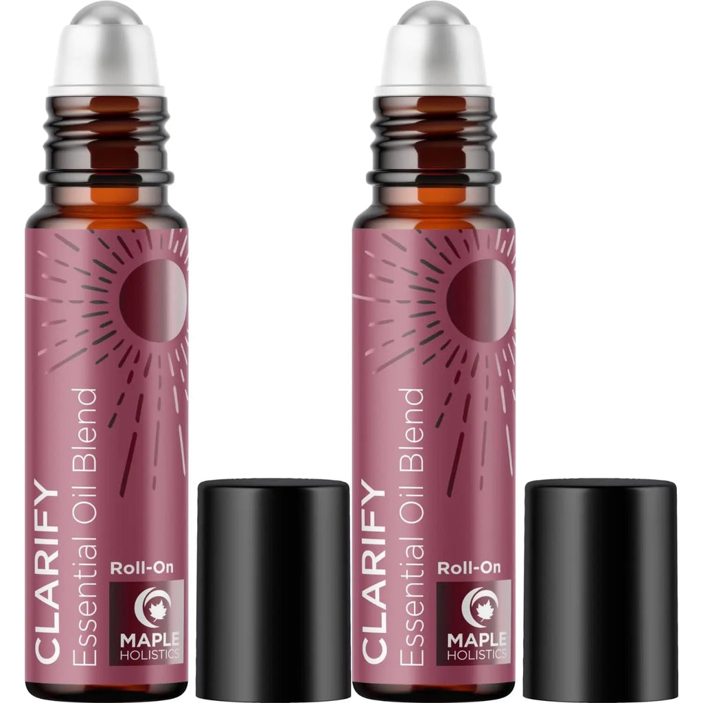 Headache Essential Oil Roll On - Clarify Essential Oil Blend Headache Roll On with Aromatherapy Oils Maple Holistics Au supplements