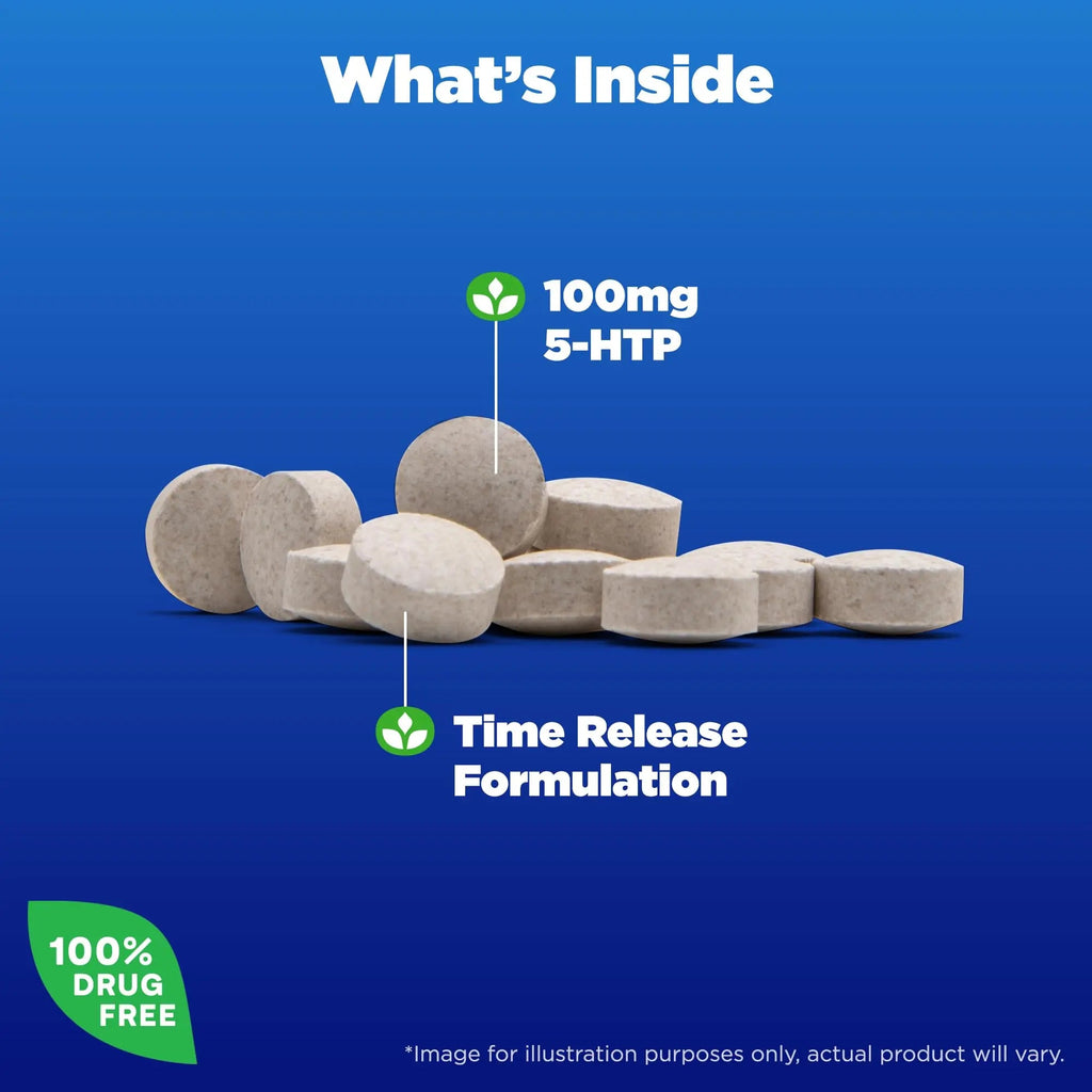Natrol 5-HTP 100mg, Dietary Supplement Helps Support a Balanced Mood, 90 Time Natrol Au supplements