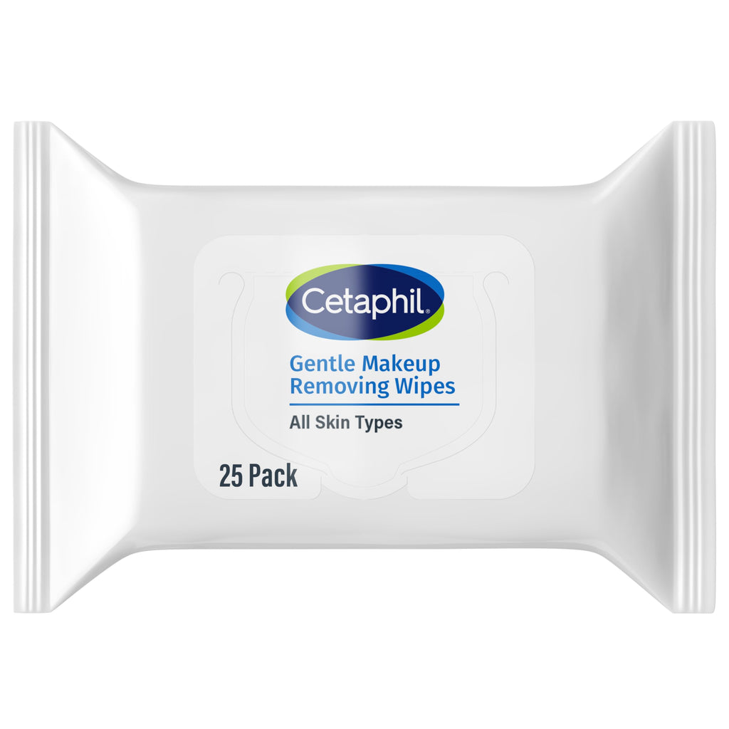 Cetaphil Gentle Makeup Removing Face Wipes, Daily Cleansing Facial Towelettes Gently Remove Makeup