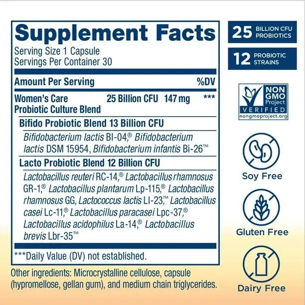 jogi Womens Wellness, Womens Care Probiotic, 25 Billion CFU Per Cap., Supports Vaginal pH and Yeast Levels jogi Au supplements