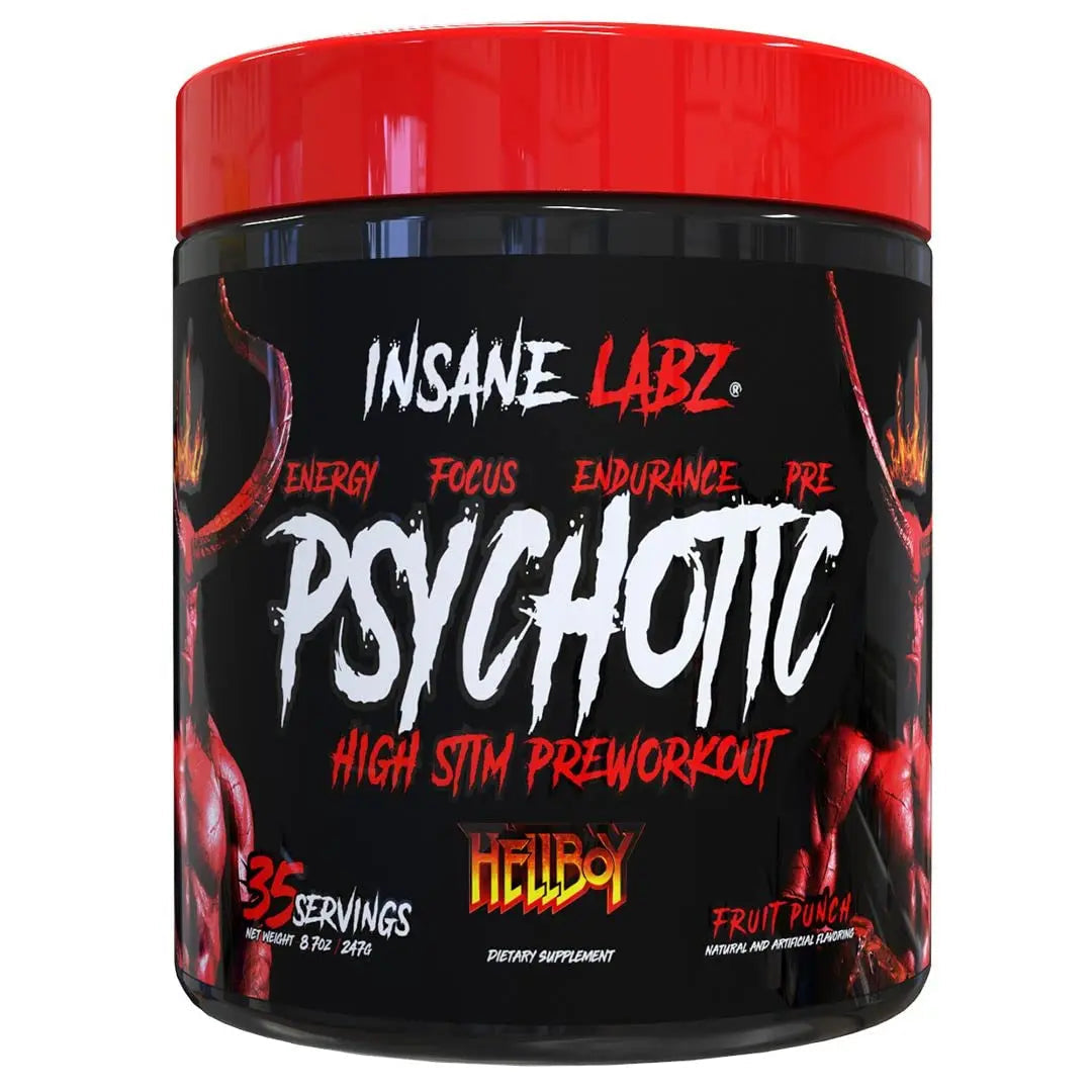 Insane Labz Psychotic, High Stimulant Pre Workout Powder, Extreme Lasting Energy Insane Labz Au supplements