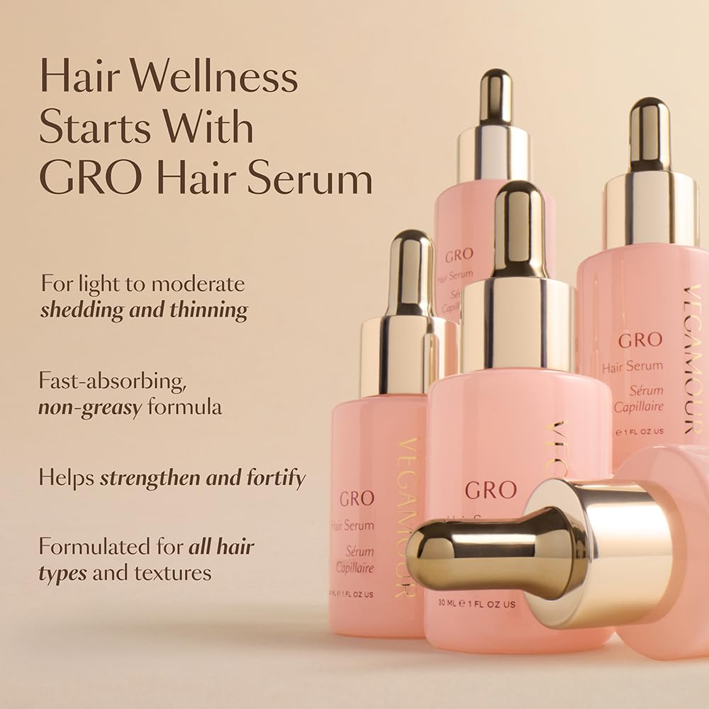 VEGAMOUR GRO Better Duo Includes GRO Hair Serum & GRO Revitalizing Scalp Massager for Thinning Hair VEGAMOUR Au supplements