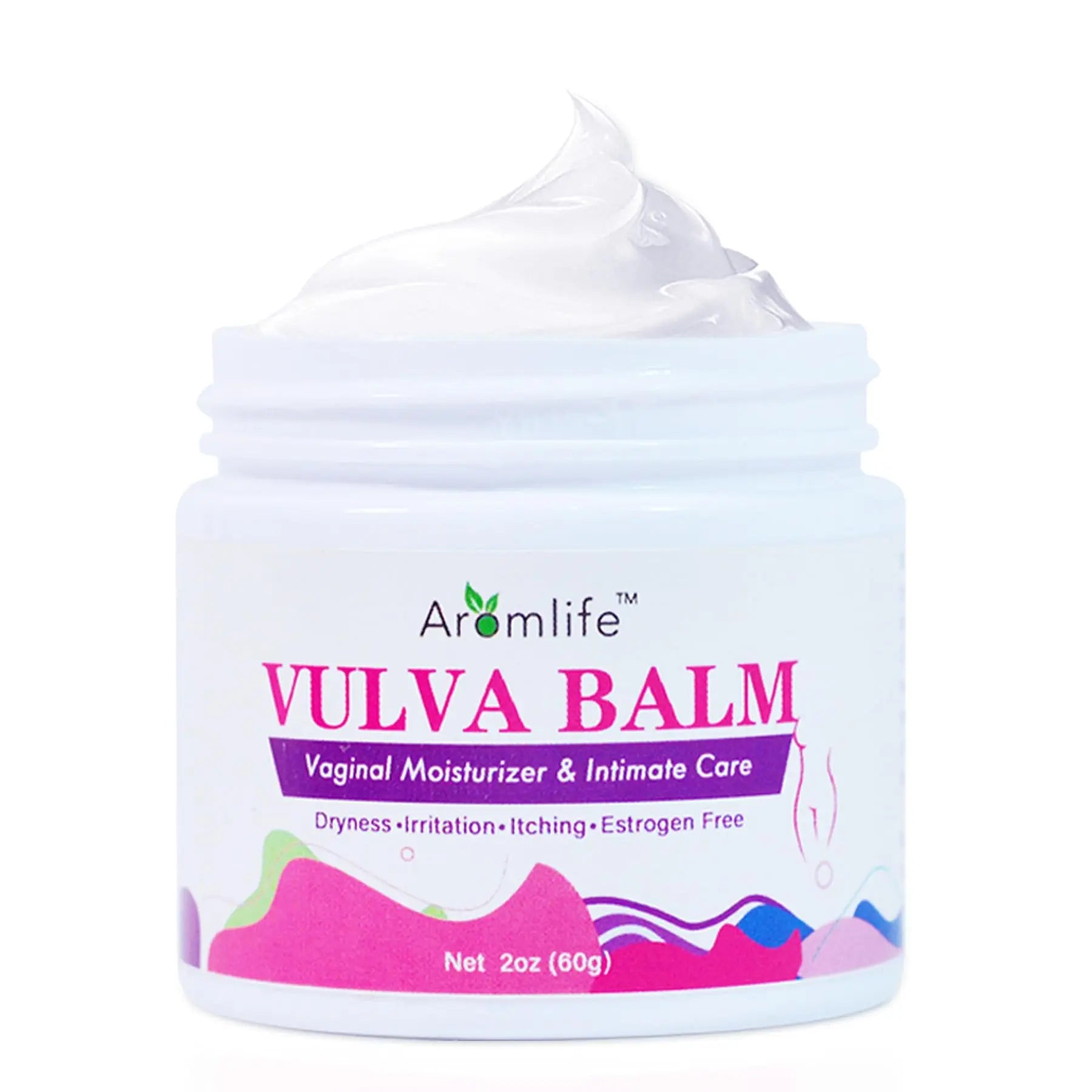 Aromlife Vulva Moisture Balm Cream, for Female Dryness Cure and Support Itching Irritation, Aromlife Au supplements