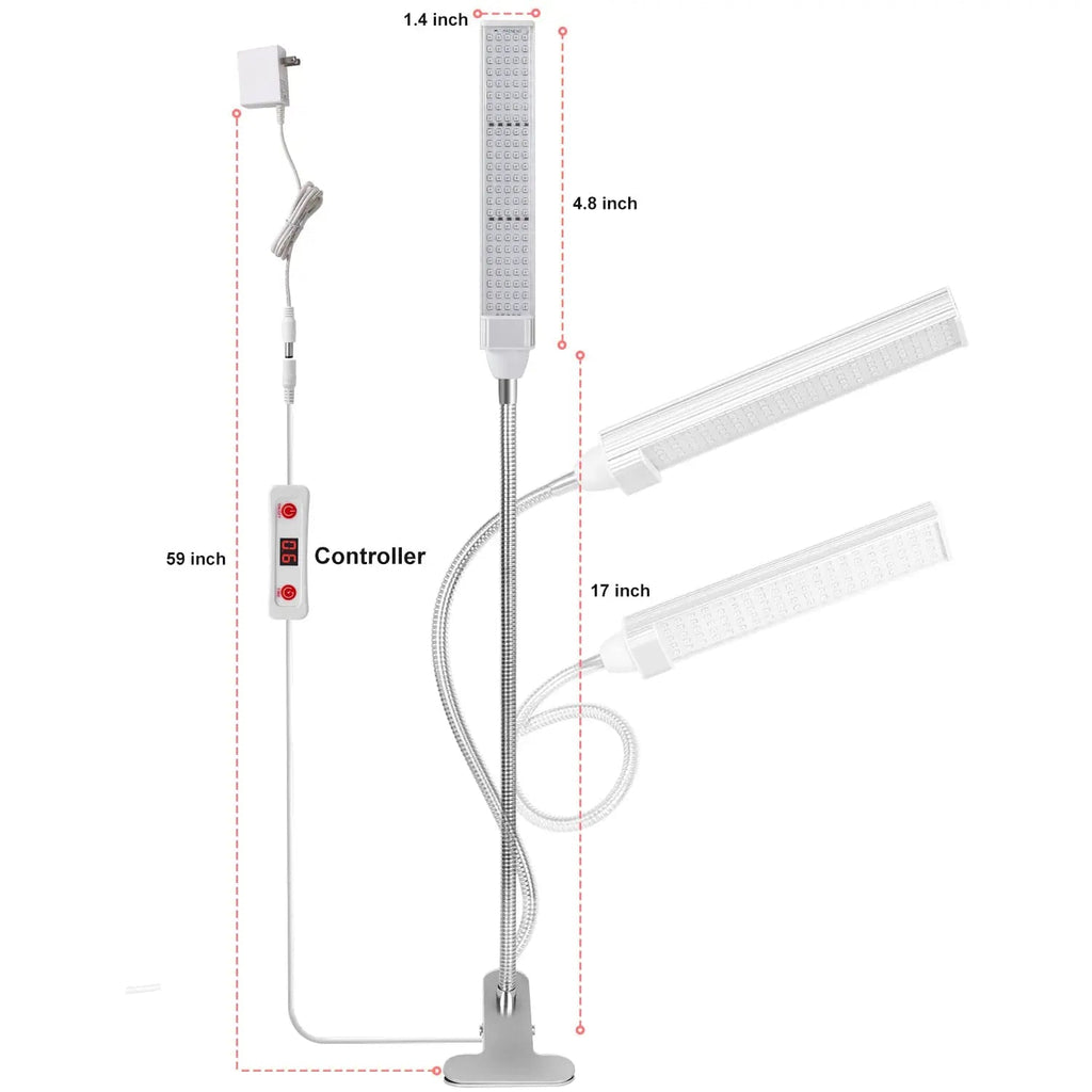 MAINENG Infrared & Red Light Therapy Lamp with Timer, 660nm & 850nm LED - M7685 MAINENG Au supplements