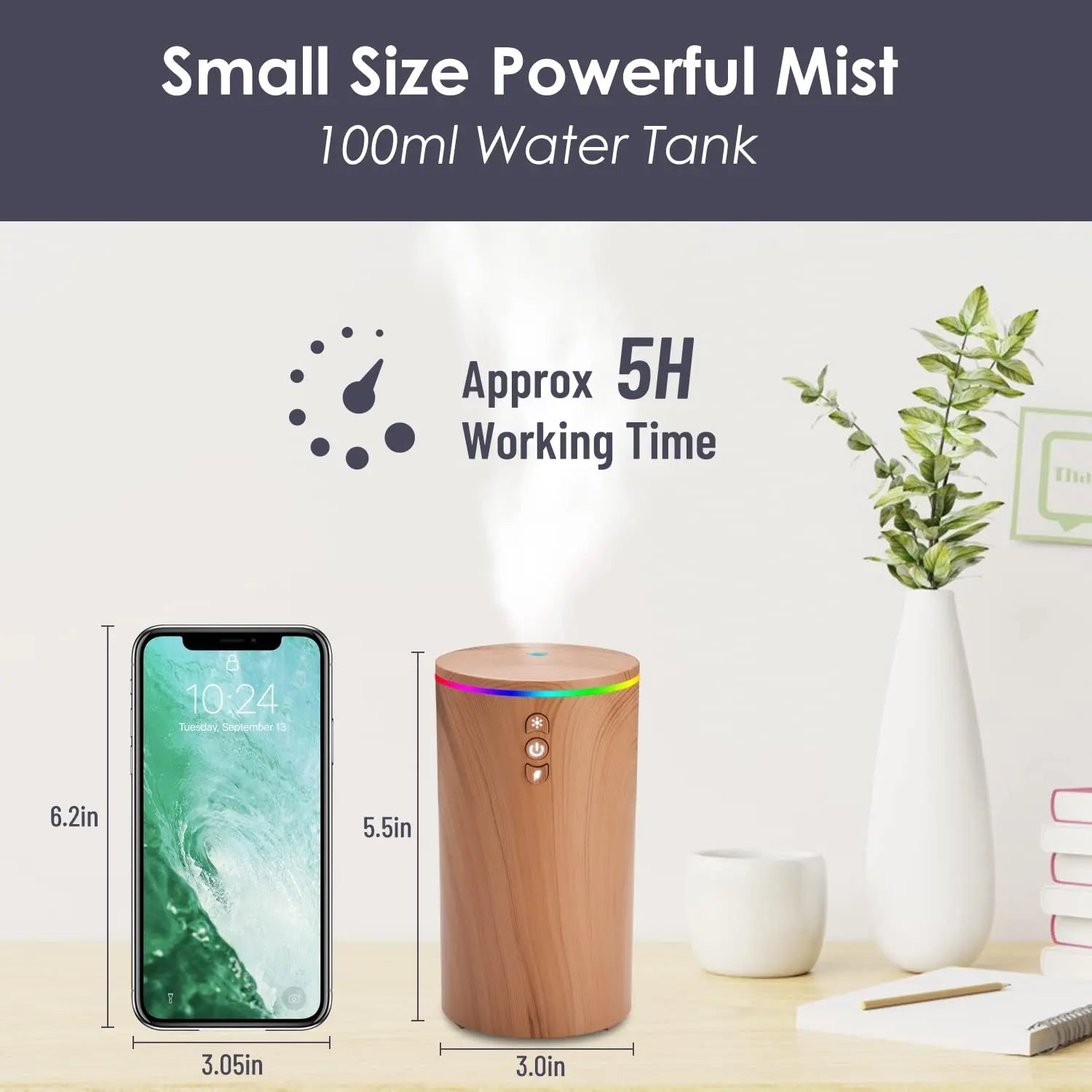 Car Diffuser, USB Essential Oil Diffuser Ultrasonic Car Humidifier Aromatherapy Diffusers hcjylly Au supplements