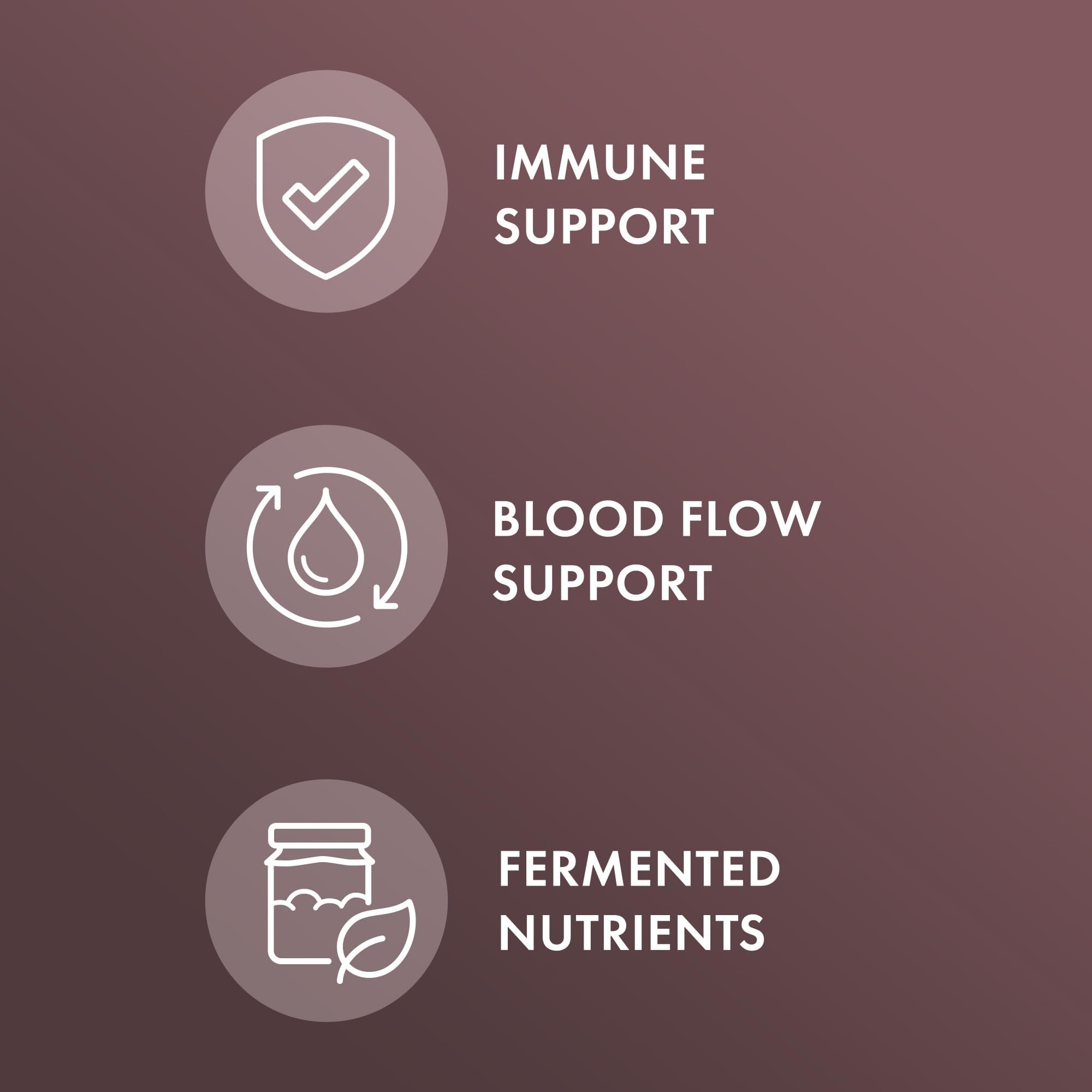 Dr. Mercola Fermented Black Garlic - Antioxidant Supplement - for Immune, Cellular & Heart Health Support - Includes S-Allyl-Cysteine - Non-GMO