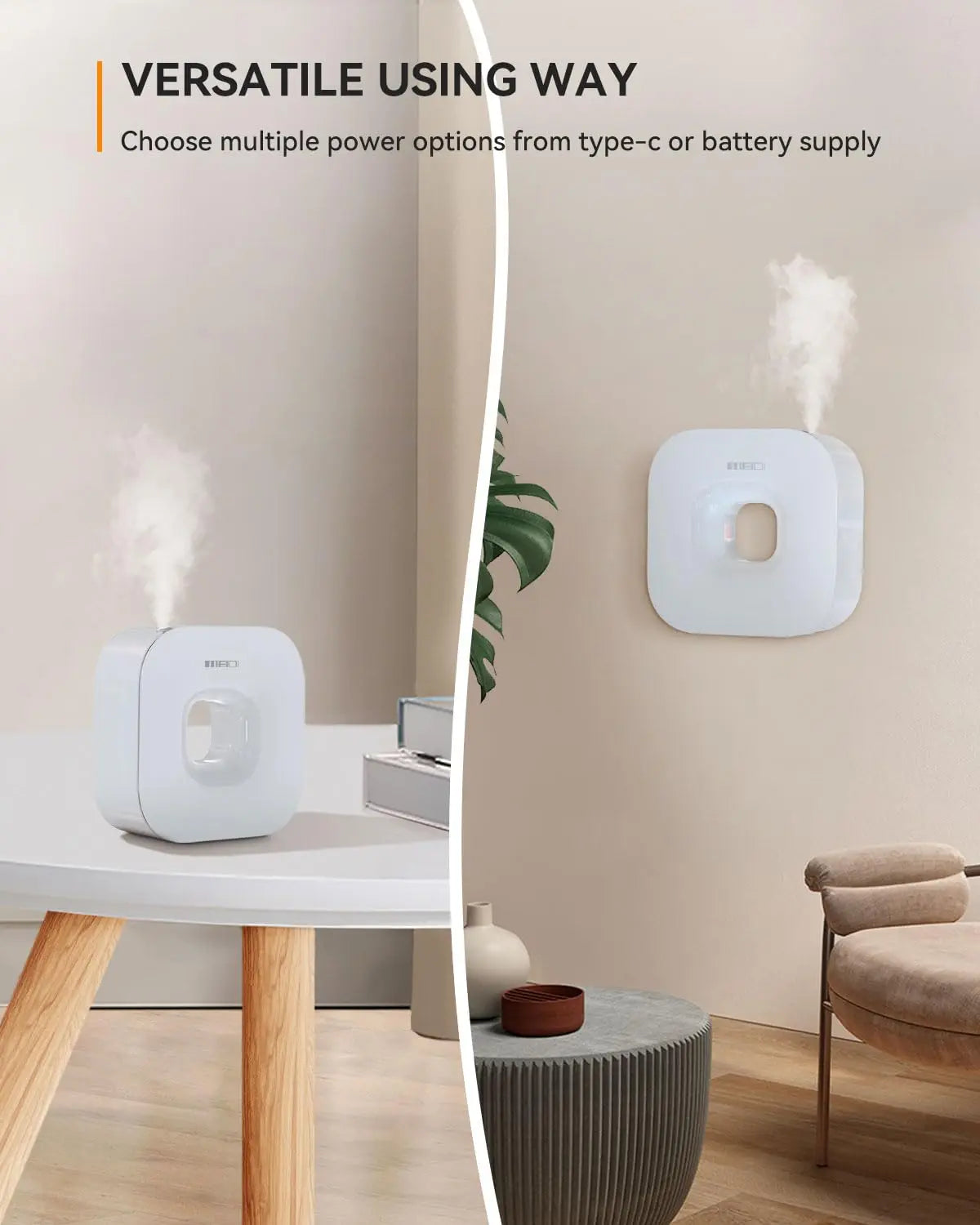 MEIDI Waterless Essential Oil Diffuser - Bluetooth Cordless Aromatherapy Diffuser with App Control MEIDI Au supplements