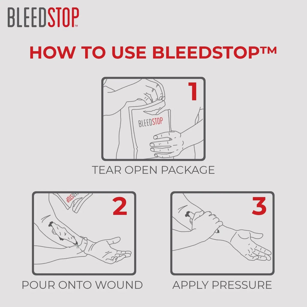BleedStop™ First Aid Powder for Blood Clotting, Trauma Kit, Blood Thinner BleedStop Au supplements