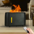 Flame Diffuser Humidifier 240ML for Essential Oils, Smart Timing with 7 Changeable Colors, Dual Mist AOSUMWITHU Au supplements