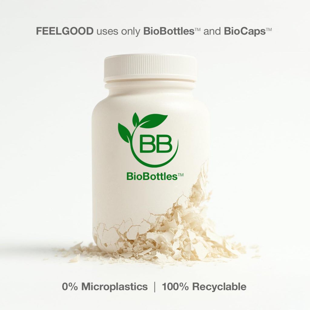 Feelgood Company NAD+ Supplement - Anti-Aging & Cellular Energy Support - Supports Energy, Cognitive Function & Cellular Health - 60 Capsules - NAD+ Precursor FeelGood Superfoods Au supplements