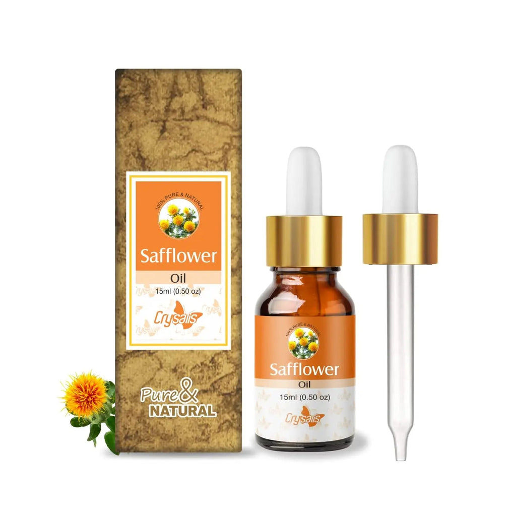 Crysalis Safflower (Carthamus Tinctorius) Oil - 0.51 Fl Oz (15ml) Crysalis Au supplements
