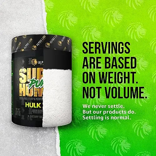 ALPHA LION Superhuman Pump Pre Workout Powder, Nootropic Caffeine & Stim Free ALPHA LION Au supplements